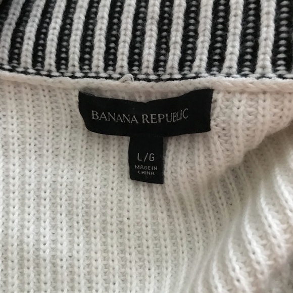 Banana Republic Sleeveless Faux Fur Knit Vest L - Picture 5 of 5